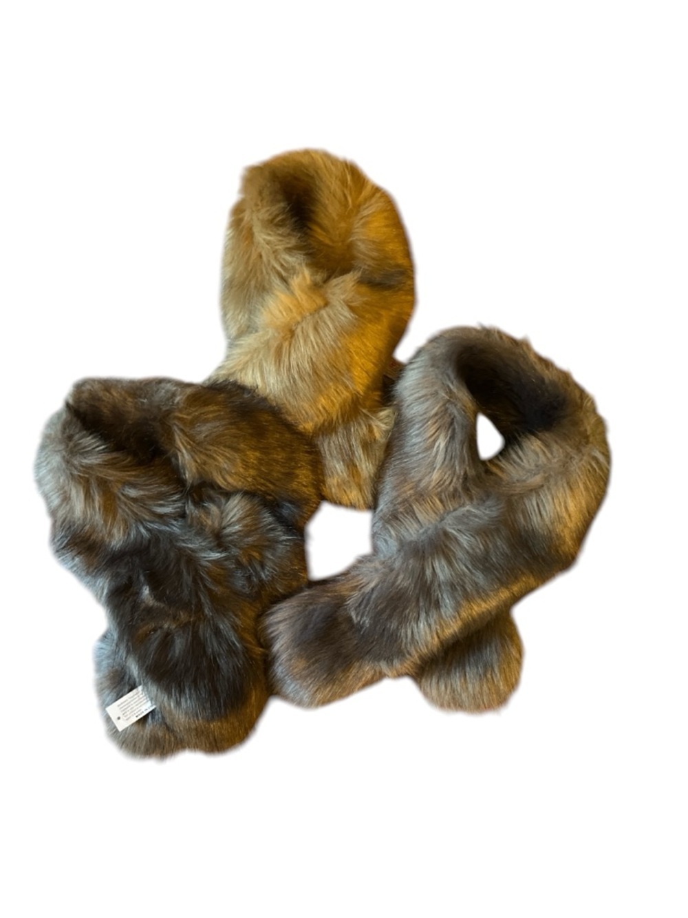 Faux Fur Collar Scarf in Three Colors - NWT
